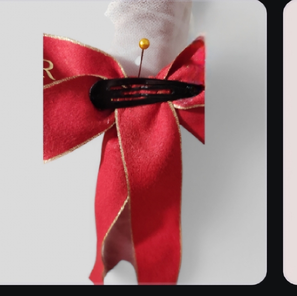Dior Red bow Ribbon - Picture 5 of 10